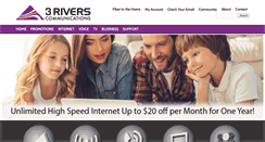 Desktop Screenshot of 3rivers.net